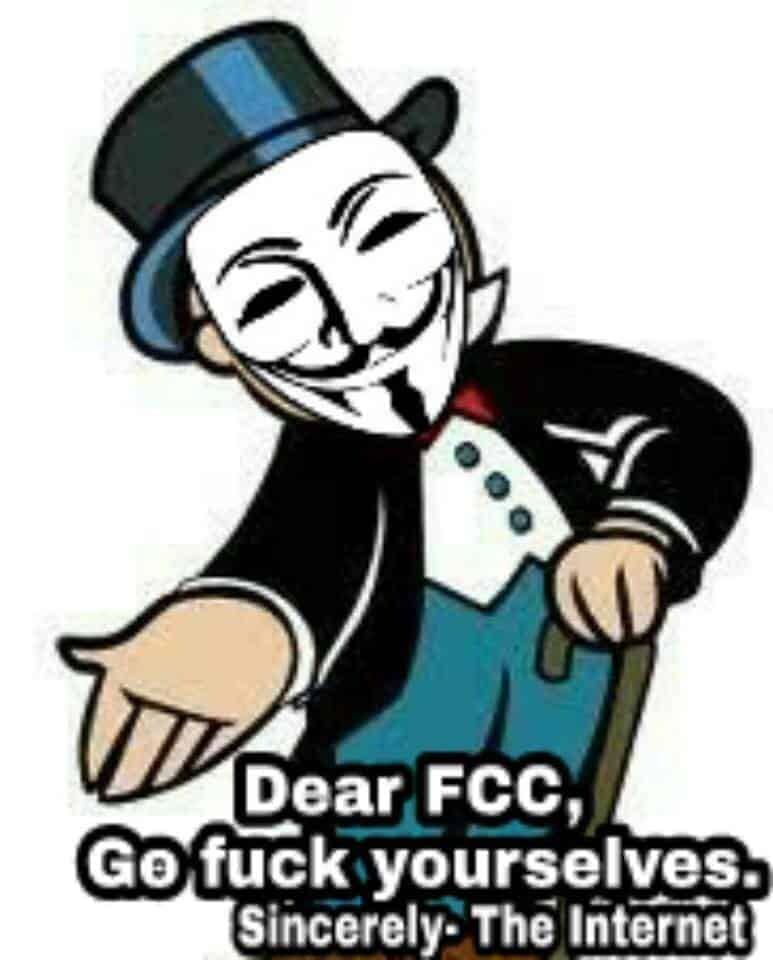 Message to the FCC from the Internet
